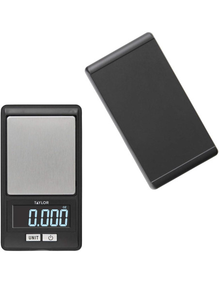 Báscula Digital de Porcionado Taylor 500g Negra - Alta Precisión