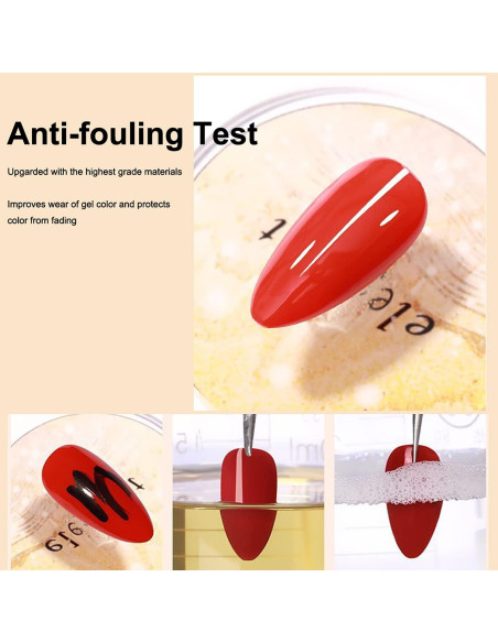 Capa Superior Brillante Vishine 2Pcs 16ml Larga Duración