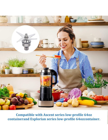 Cuchilla de Repuesto Vitamix 105733 para Licuadora 64oz