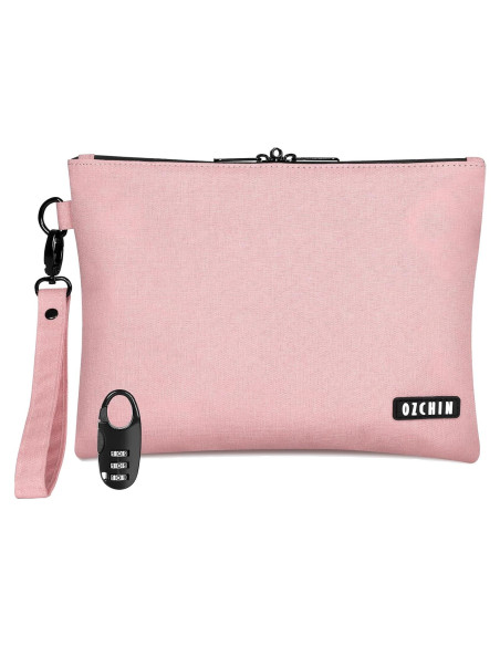 Bolsa a Prueba de Olores OZCHIN 27.94x20.32cm Rosa
