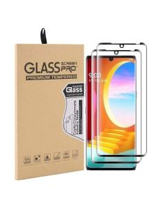 Protector de Pantalla Vidrio Templado LG Velvet 2 Piezas 9H