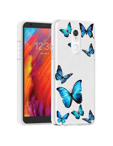 Funda Protectora TPU LG K30 2019 / Aristo 4 Plus - Mariposa Clara