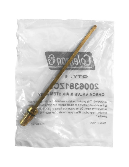 Conjunto Válvula de Retención y Vástago de Aire Coleman 200-6381
