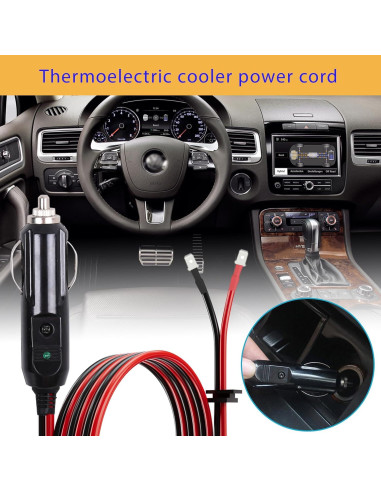 Cable de Reemplazo 12V/24V Basysion para Enfriador Coleman 8 pies