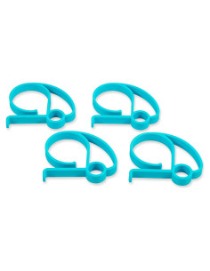 Abrazaderas Retro para Manteles Camco - Paquete de 4 - Diseño RV