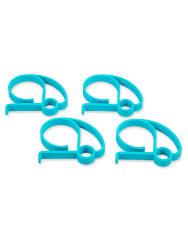 Abrazaderas Retro para Manteles Camco - Paquete de 4 - Diseño RV