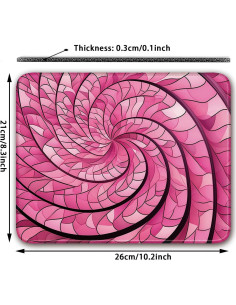 Alfombrilla de Ratón Flodirise Antideslizante 26x21cm Geométrica 2