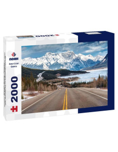 Rompecabezas 2000 Piezas Noah Paisaje Montañas y Lago
