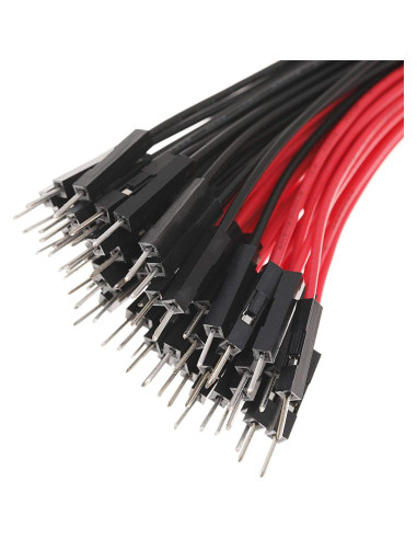 Cables de Salto Macho a Hembra 15CM 60-Pack Hellotronics