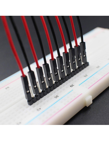 Cables de Salto Macho a Hembra 15CM 60-Pack Hellotronics