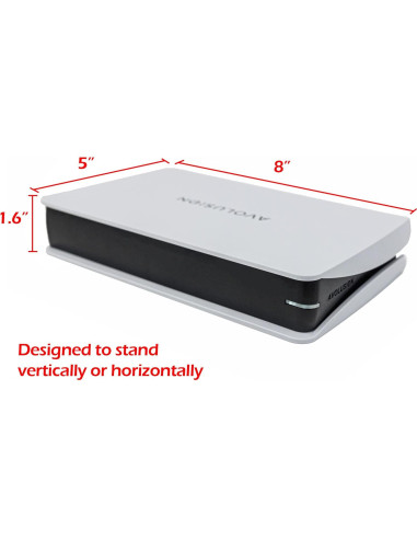 Disco Duro Externo Avolusion PRO-5Y 10TB USB 3.0 Blanco