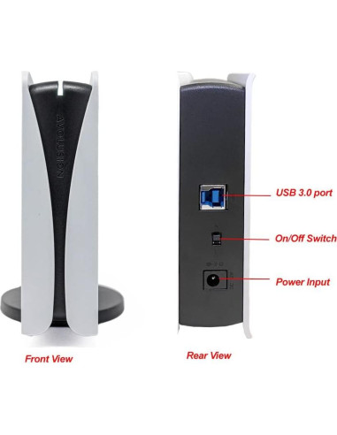 Disco Duro Externo Avolusion PRO-5Y 10TB USB 3.0 Blanco