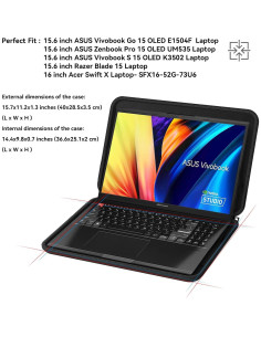 Funda Protectora Dura EVA Smatree para Laptop 15.6" ASUS/Razer 2