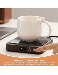Calentador de Tazas de Café 20W con 5 Temperaturas y Apagado Automático 2