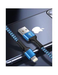 Cable de carga rápida MFI 10 pies Dynamic8 para iPhone 2