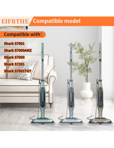 Mopa de Vapor Eifrthe S7000 Reemplazo 10 Paquetes Compatible Shark 2