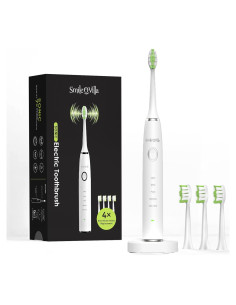 Cepillo de Dientes Eléctrico Sonic Smile-O-Villa con 4 Cabezas