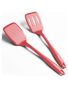 Juego de Espátulas de Silicona XiaoZu 34.5 cm Rojo Antiadherente