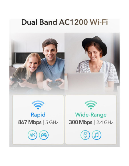 Router 4G LTE Cudy LT700E AC1200 Doble Banda Gigabit