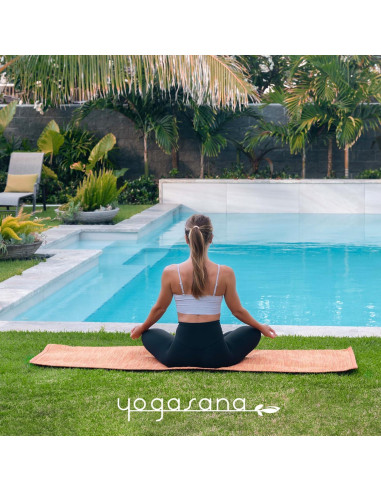 Alfombra de Yoga Orgánica Yogasana 183x61 cm Antideslizante