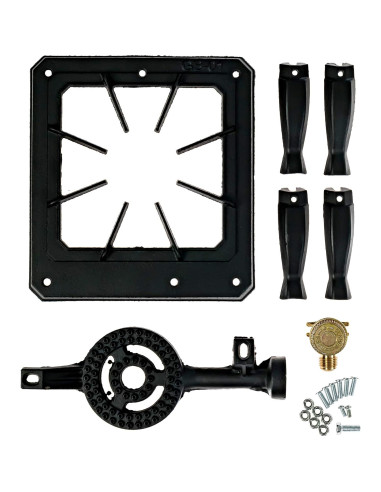 Estufa de Camping Herb de Gas Portátil 15000 BTU Hierro Fundido