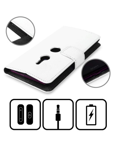 Funda de cuero Sony Xperia 1 VI 5G Wyanne Fox Animales