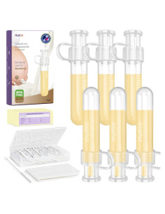 Kit Recolector de Calostro Nuliie 7ml 6 Piezas Reutilizable