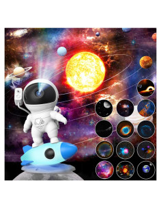 Proyector Galáctico VanSmaGo 13 en 1 con Luz LED para Dormitorio