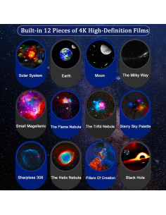 Proyector Galáctico VanSmaGo 13 en 1 con Luz LED para Dormitorio 2