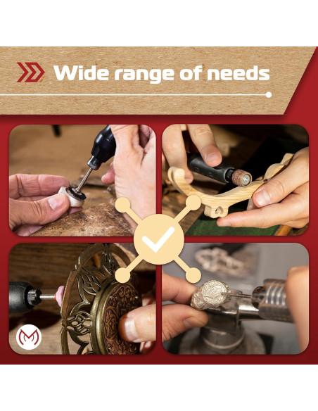 Kit de Accesorios para Herramienta Rotativa MonoPro 476 PCS