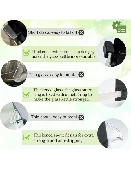 Jarra de Café Bxmgr 1.25L Vidrio Borosilicato con Tapa Jarra de Café Bxmgr 1.25L Vidrio Borosilicato con Tapa