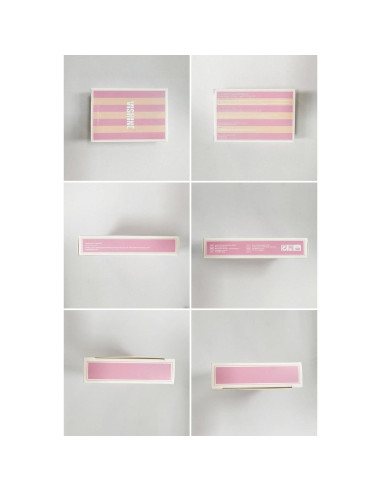 Kit de Esmalte de Uñas Vishine 4pcs Gel 8ml Transparente Nude