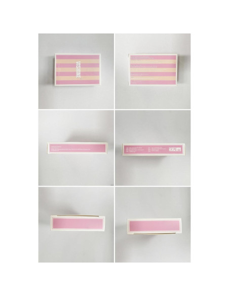 Kit de Esmalte de Uñas Vishine 4pcs Gel 8ml Transparente Nude