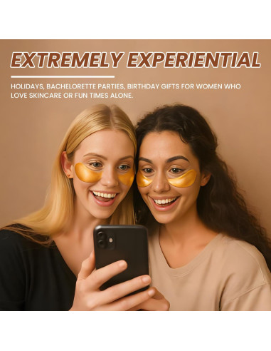 Mascarillas Labiales y para Ojos GONEJALL 40 Pcs Hidratantes