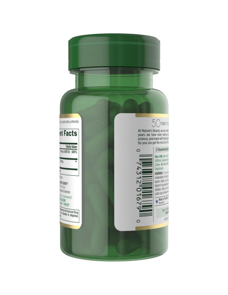 Suplemento Vitamina D3 K2 Nature's Bounty 60 Cápsulas Suplemento Vitamina D3 K2 Nature's Bounty 60 Cápsulas