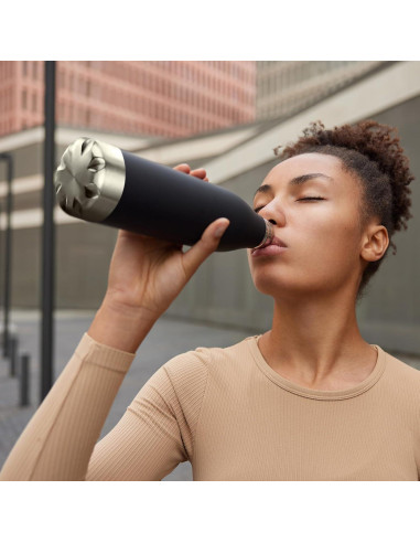 Botella de Agua Mont-Clair 500ML Acero Inoxidable Aislada