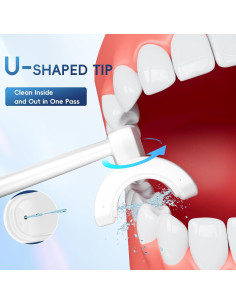 Irrigador Oral Inalámbrico OILSAO AOW11 5 Modos 350ml 2