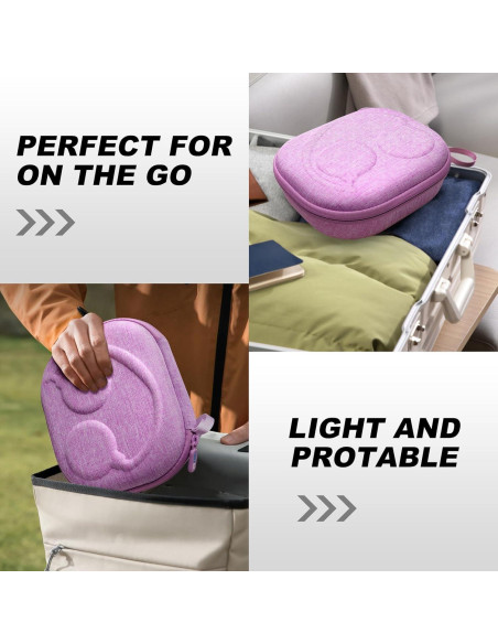 Funda Dura Morada para Auriculares JBL Tune 510BT/520BT/660NC Funda Dura Morada para Auriculares JBL Tune 510BT/520BT/660NC