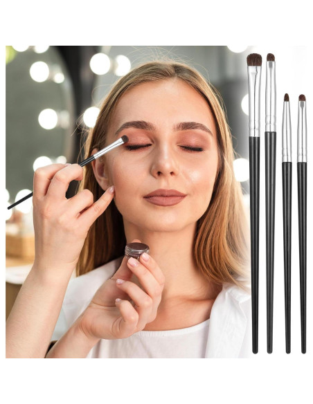 Juego de 12 Brochas Mini Difusoras de Maquillaje HJZHII Juego de 12 Brochas Mini Difusoras de Maquillaje HJZHII