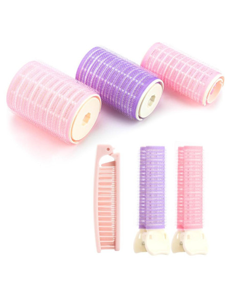 Juego de Rulos para Cabello WALLFID 6 Piezas Voluminizador