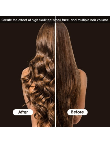 Juego de Rulos para Cabello WALLFID 6 Piezas Voluminizador