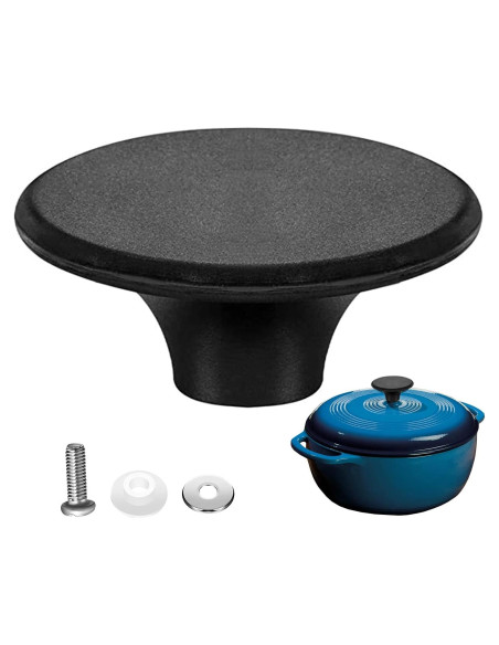 Perilla de Reemplazo para Horno Holandés ZUIHUI Negra