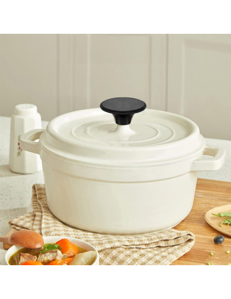 Perilla de Reemplazo para Horno Holandés ZUIHUI Negra