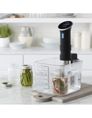 Contenedor Cuadrado Rubbermaid 11.4L para Alimentos - Ahorro Espacio