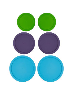 Set de 6 Tapas de Reemplazo para Contenedores Pyrex