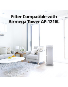 Filtros de Reemplazo Coway AP-1216-FP para AP-1216L - 6 Piezas 2