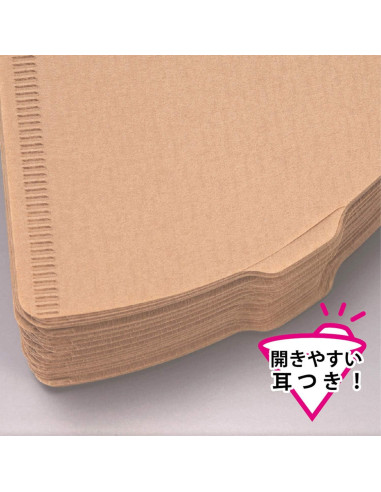 Filtro de Papel HARIO VCF-02-100M para V60, 200 Hojas, 1-4 Tazas