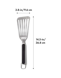 Espátula de Precisión OXO Good Grips Acero Inoxidable Negra 2