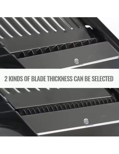 Rebanador de Mandolina Ajustable Genérico Acero Inoxidable 1-15mm