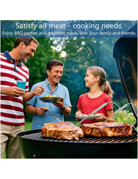 Sonda de Reemplazo para Termómetros Thermopro 20.32 cm Acero Inoxidable